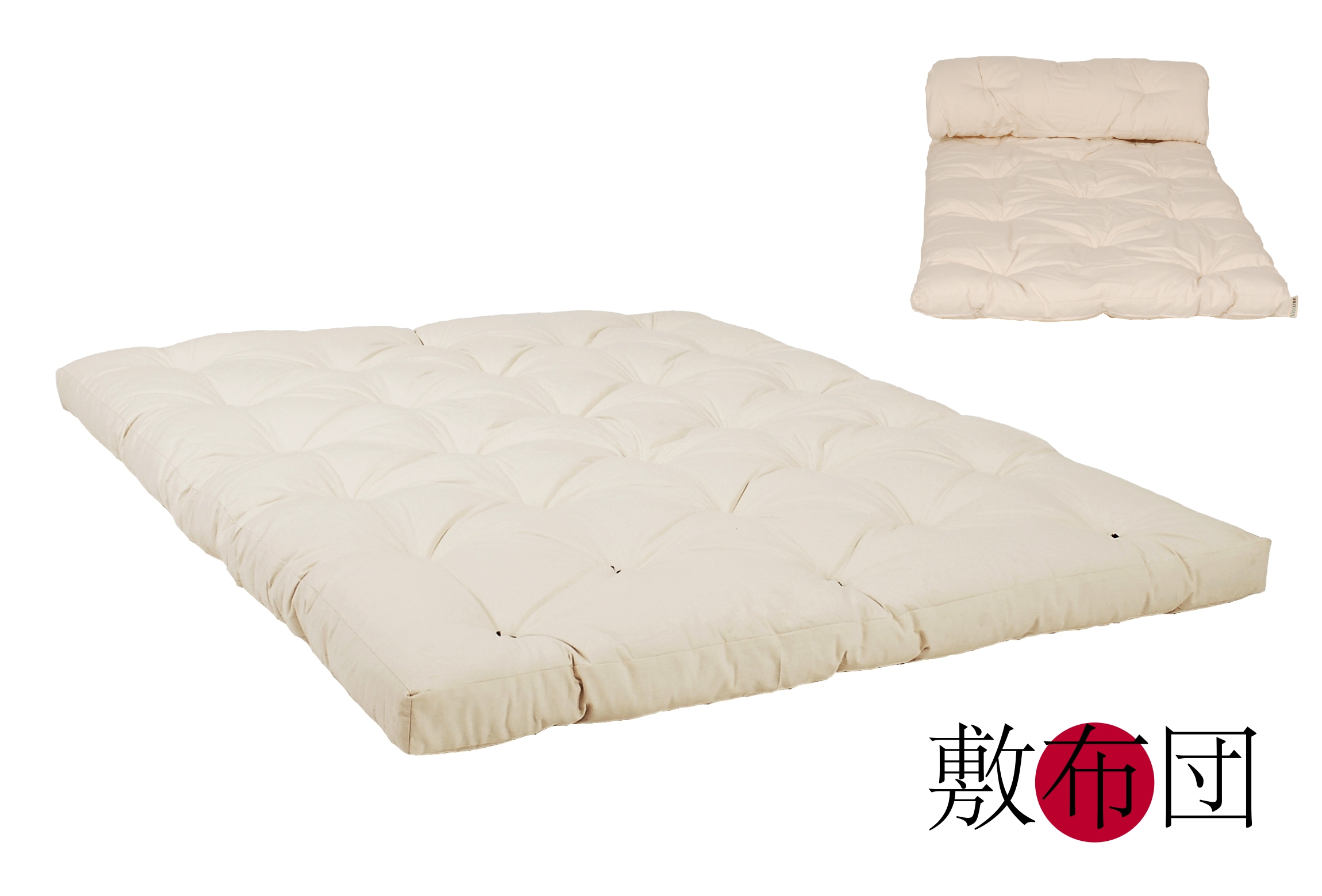 Original Japan Futon aus reiner Baumwolle ohne Chemie oder tierische